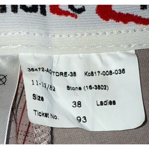 Horse Breeches Equestrian Riding Pants Pink Plaid Size 38 EU 26 US - Picture 6 of 6